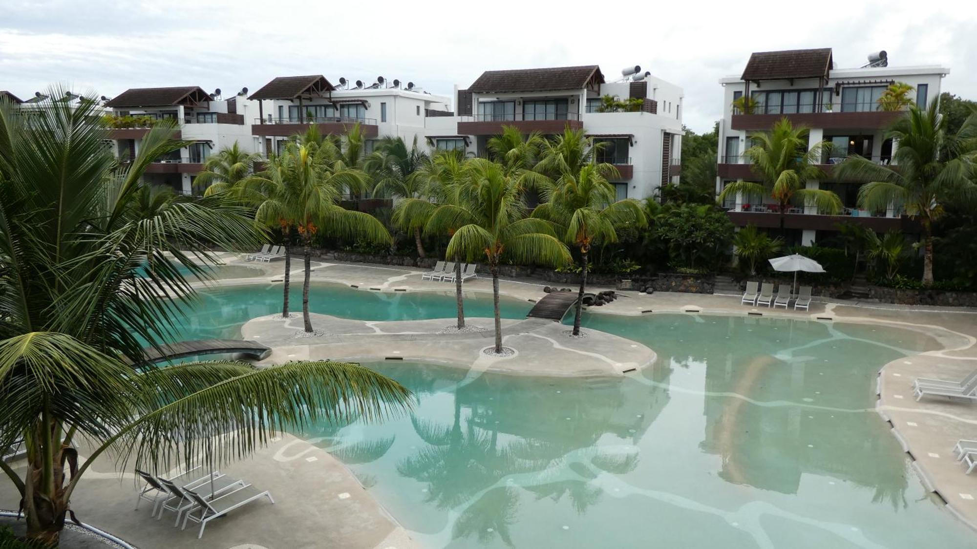 Appartement Le Dauphin Du Lagon Bleu - Plages De Mont Choisy Et De Trou Aux Biches Grand Baie Exterior foto